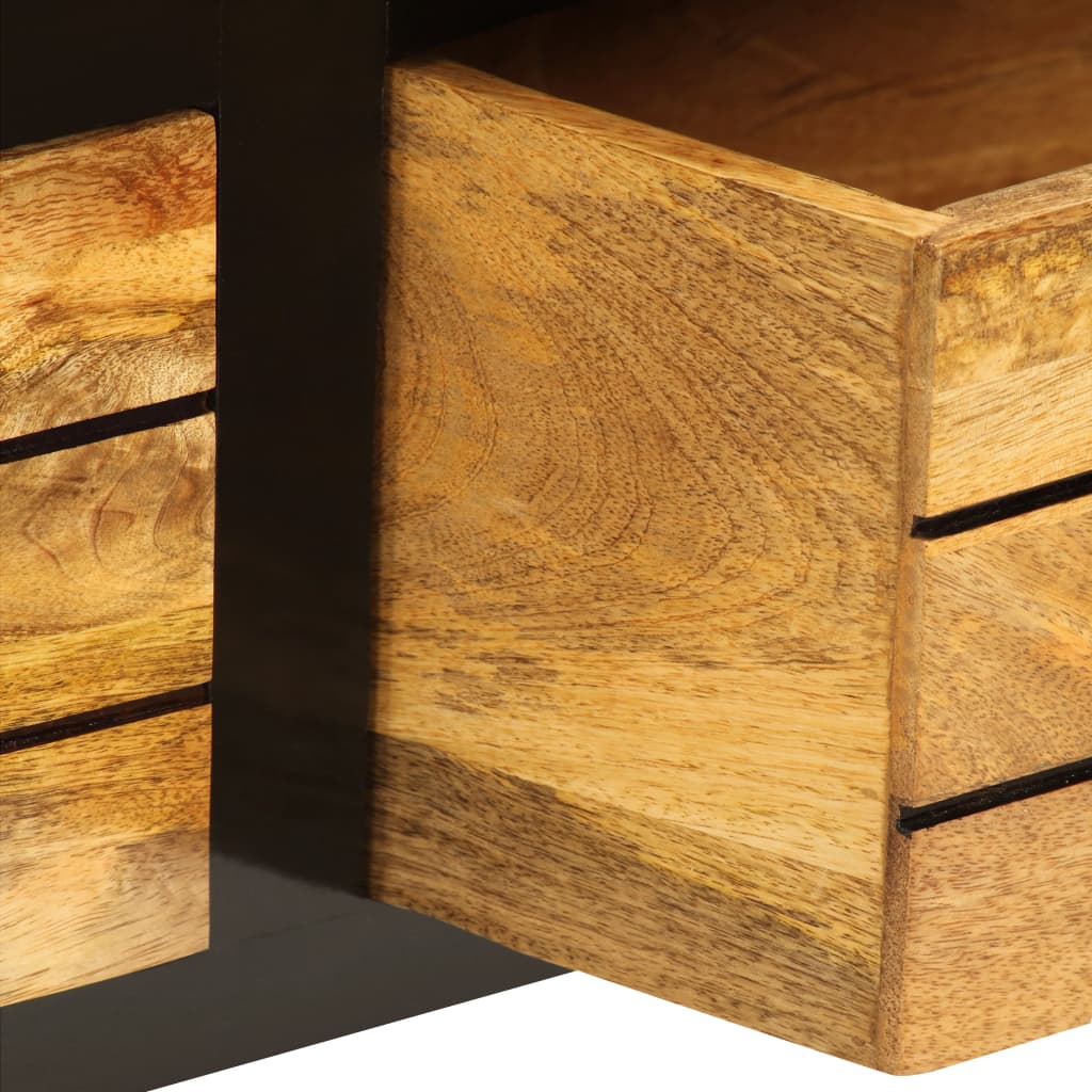 Tv Cabinet Solid Mango Wood 120X30X50 Cm