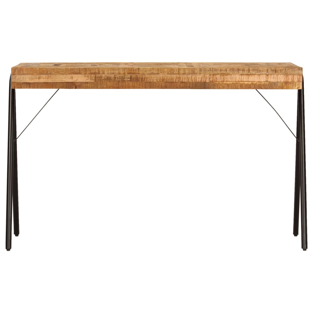 Writing Table Solid Mango Wood 118X50X75 Cm