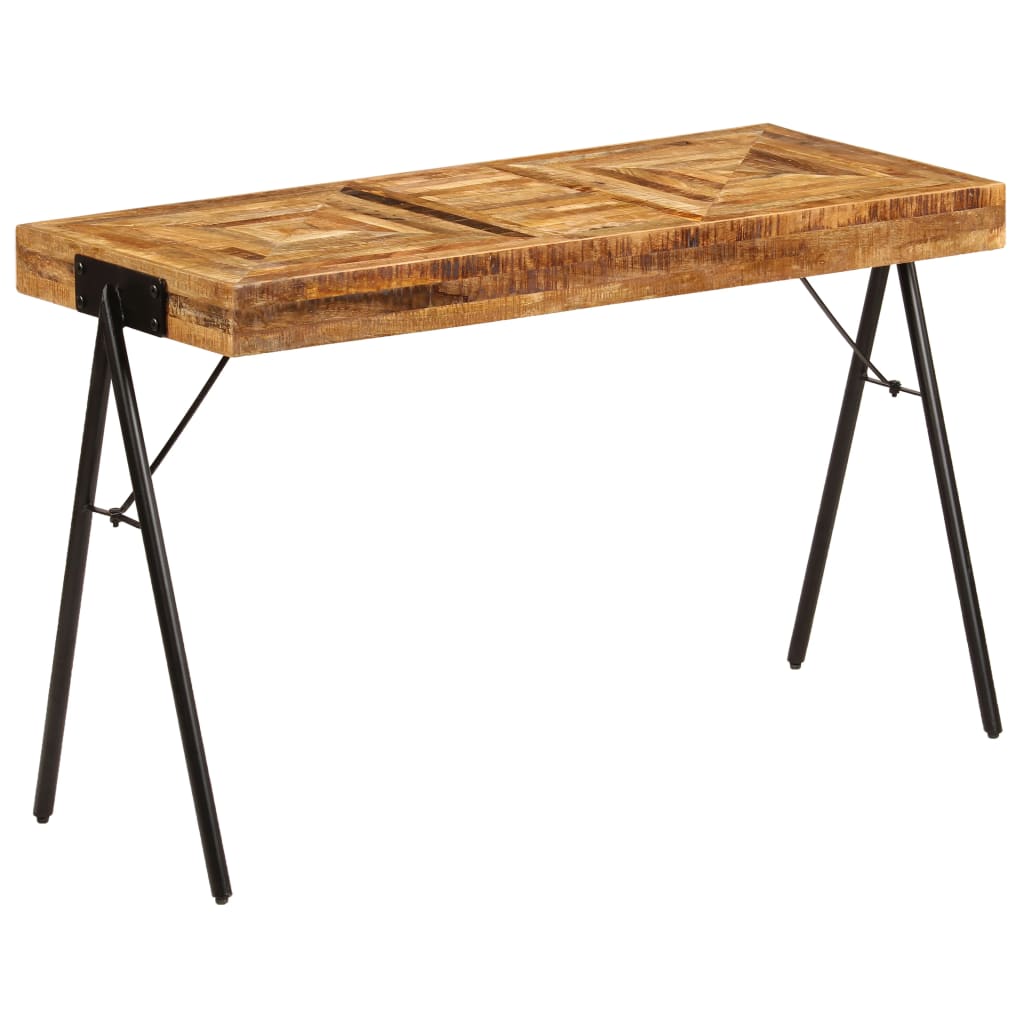Writing Table Solid Mango Wood 118X50X75 Cm