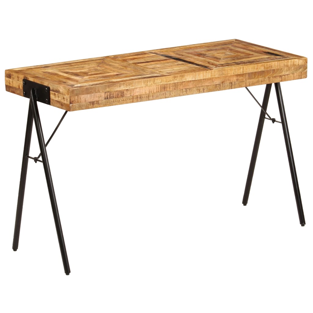 Writing Table Solid Mango Wood 118X50X75 Cm