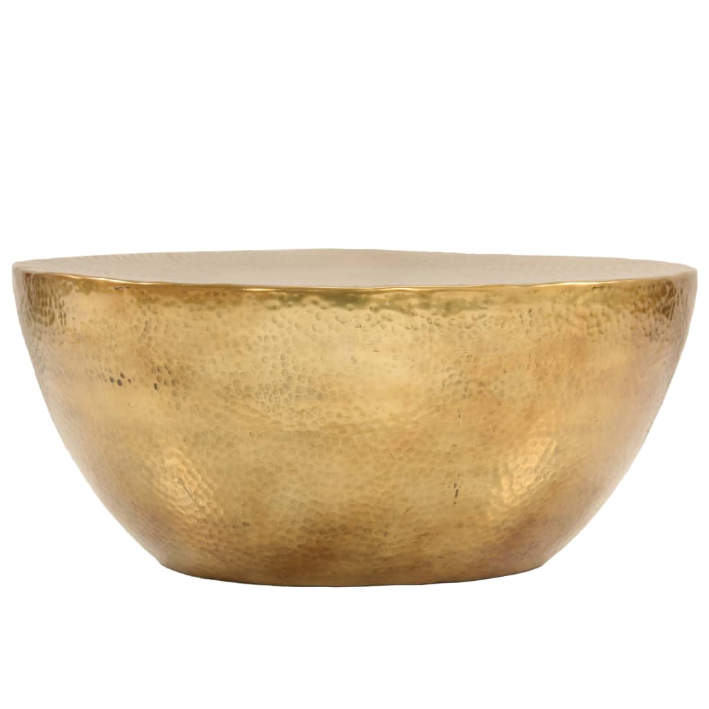 Coffee Table Hammered Aluminium