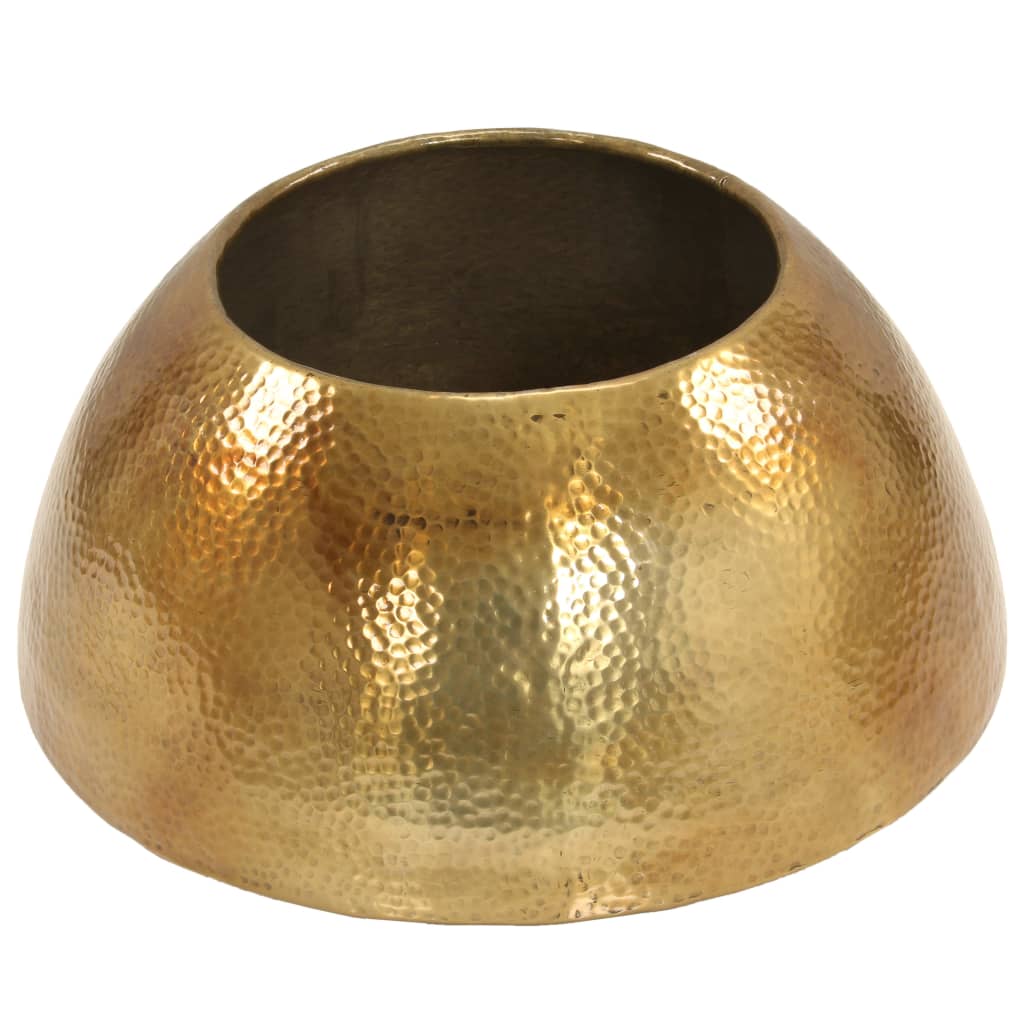 Coffee Table Hammered Aluminium