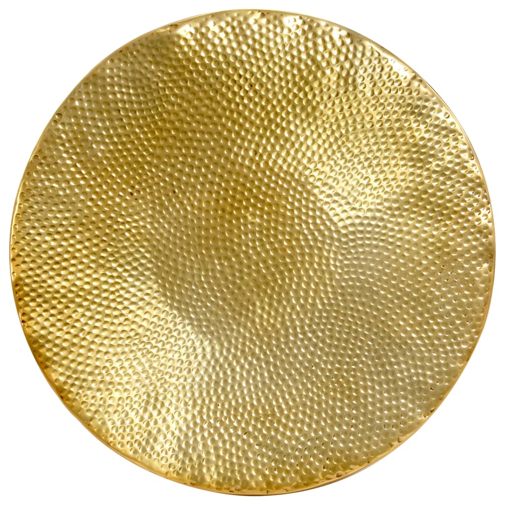 Coffee Table Hammered Aluminium