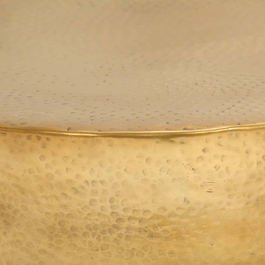 Coffee Table Hammered Aluminium