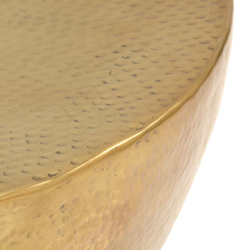 Coffee Table Hammered Aluminium