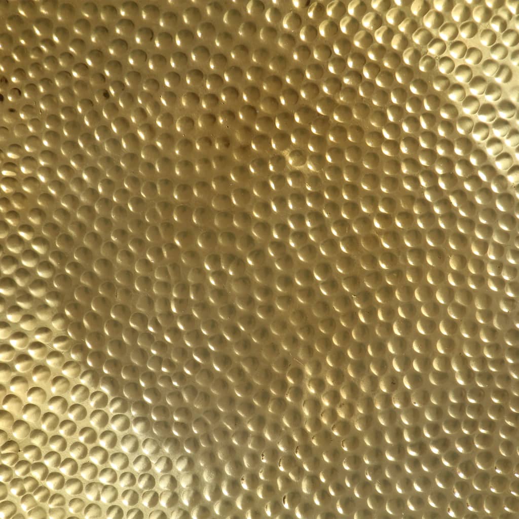 Coffee Table Hammered Aluminium