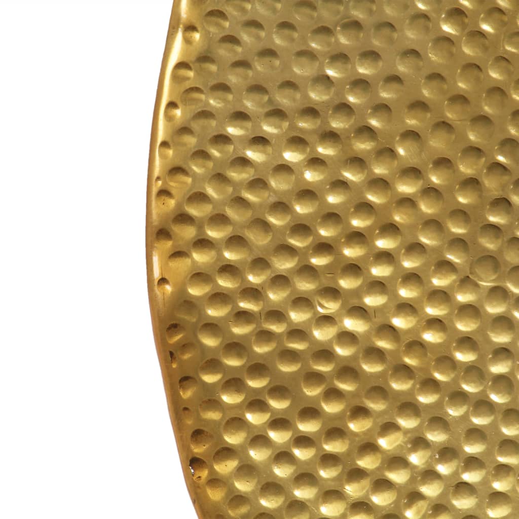 Coffee Table Hammered Aluminium