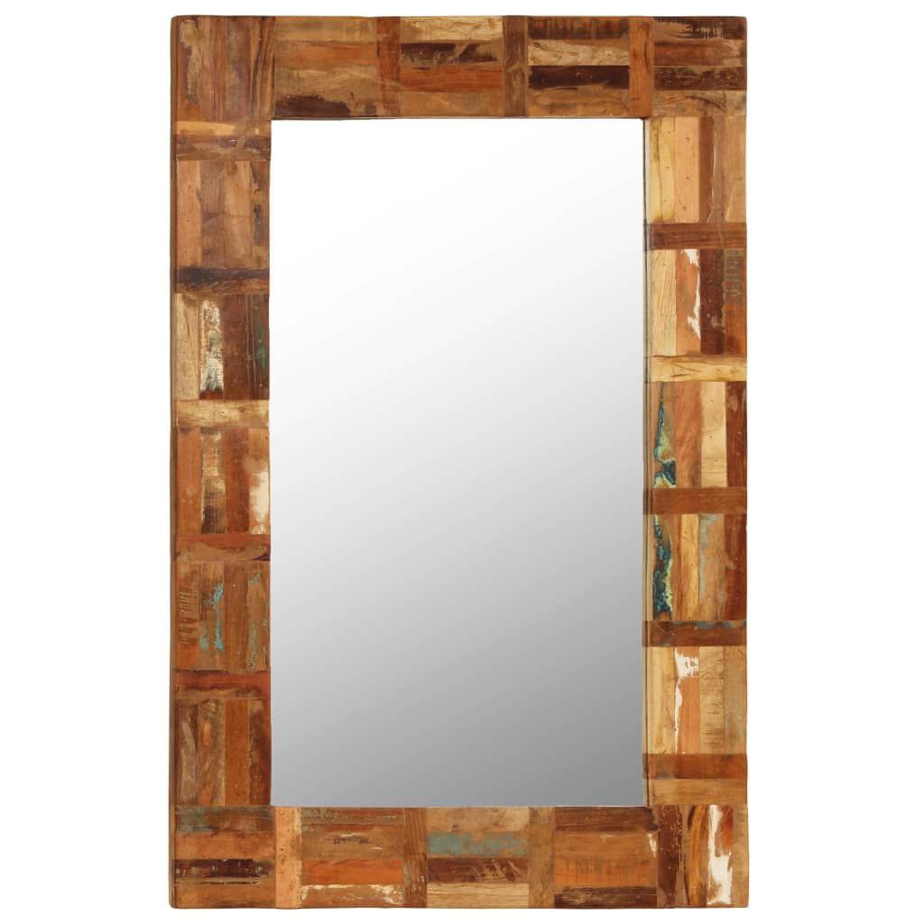 Wall Mirror Solid Reclaimed Wood