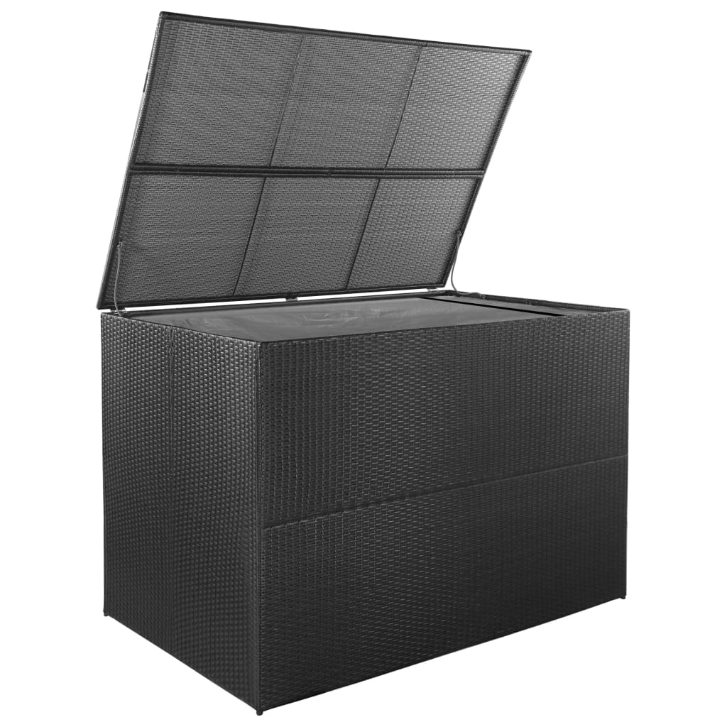 Garden Storage Box 150X100X100 Cm Poly Rattan