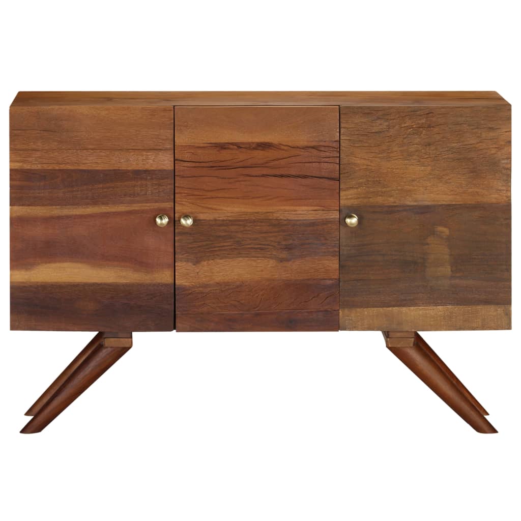 Sideboard Brown Solid Reclaimed Wood 110X30X75 Cm