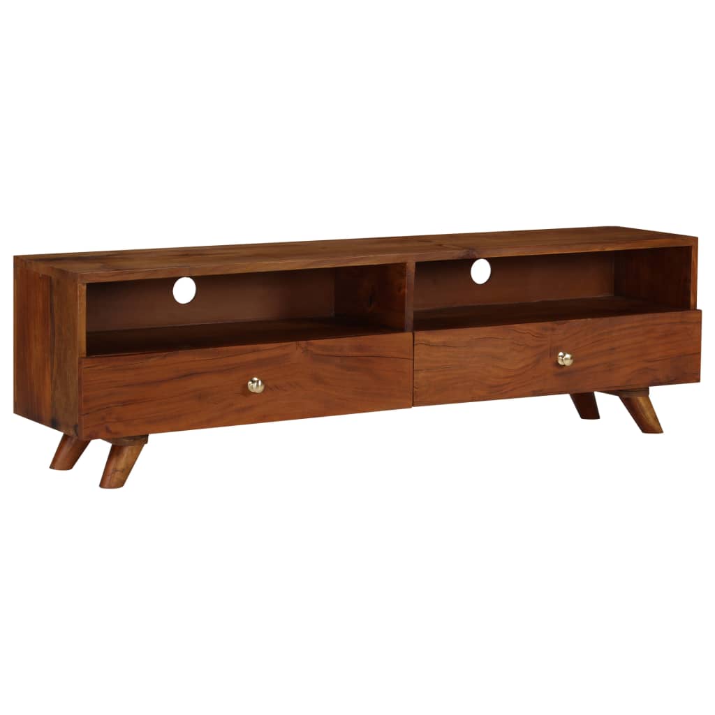 Tv Cabinet Solid Reclaimed Wood 140X30X40 Cm