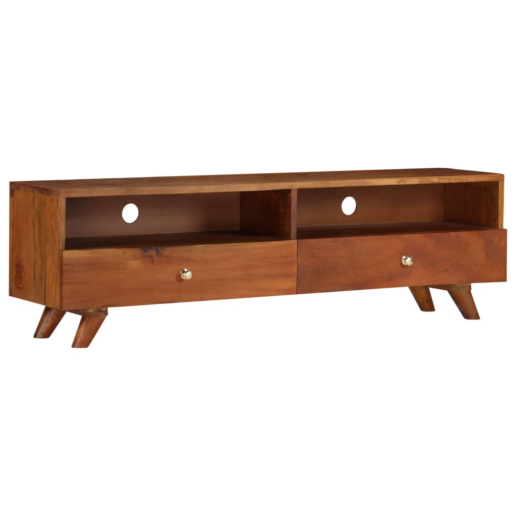 Tv Cabinet Solid Reclaimed Wood 140X30X40 Cm