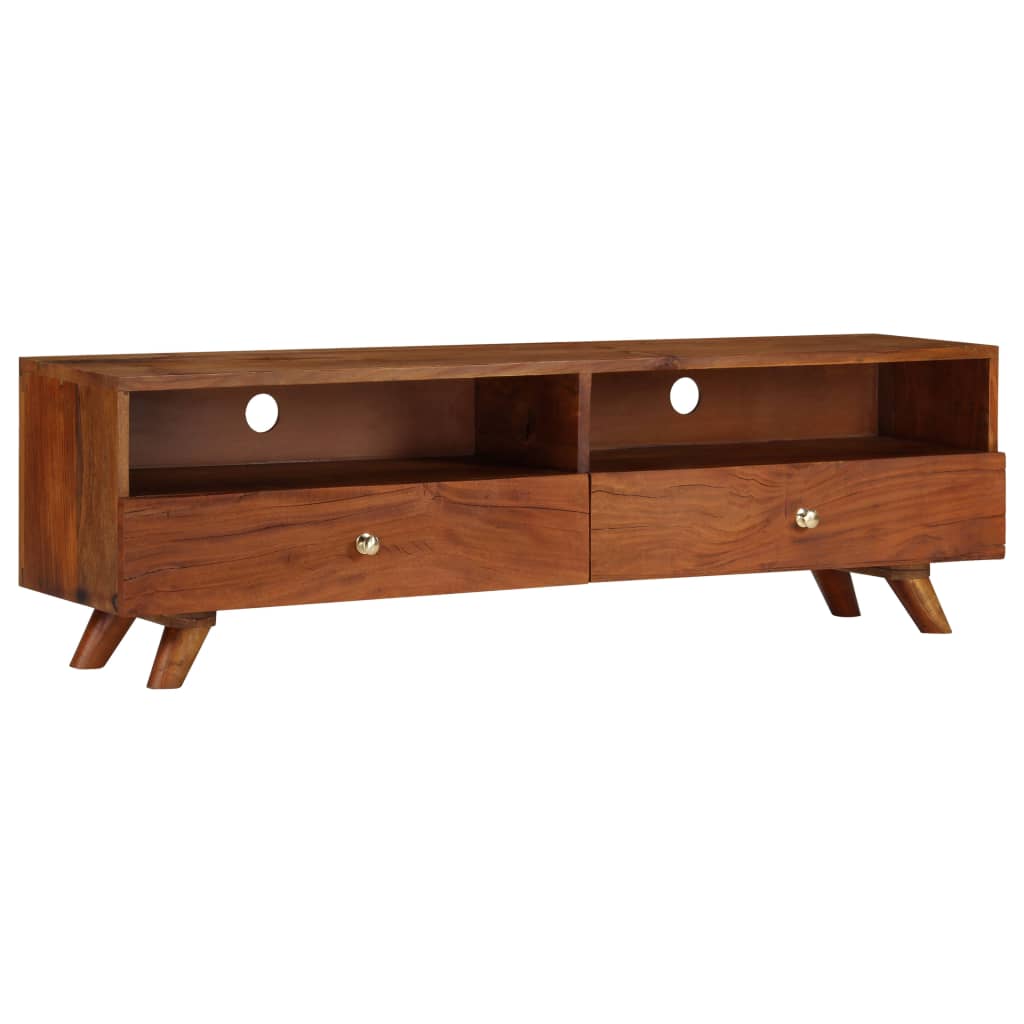Tv Cabinet Solid Reclaimed Wood 140X30X40 Cm