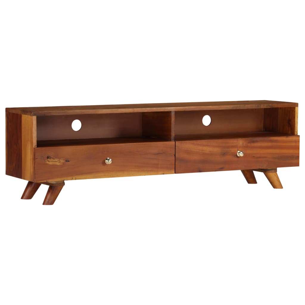 Tv Cabinet Solid Reclaimed Wood 140X30X40 Cm