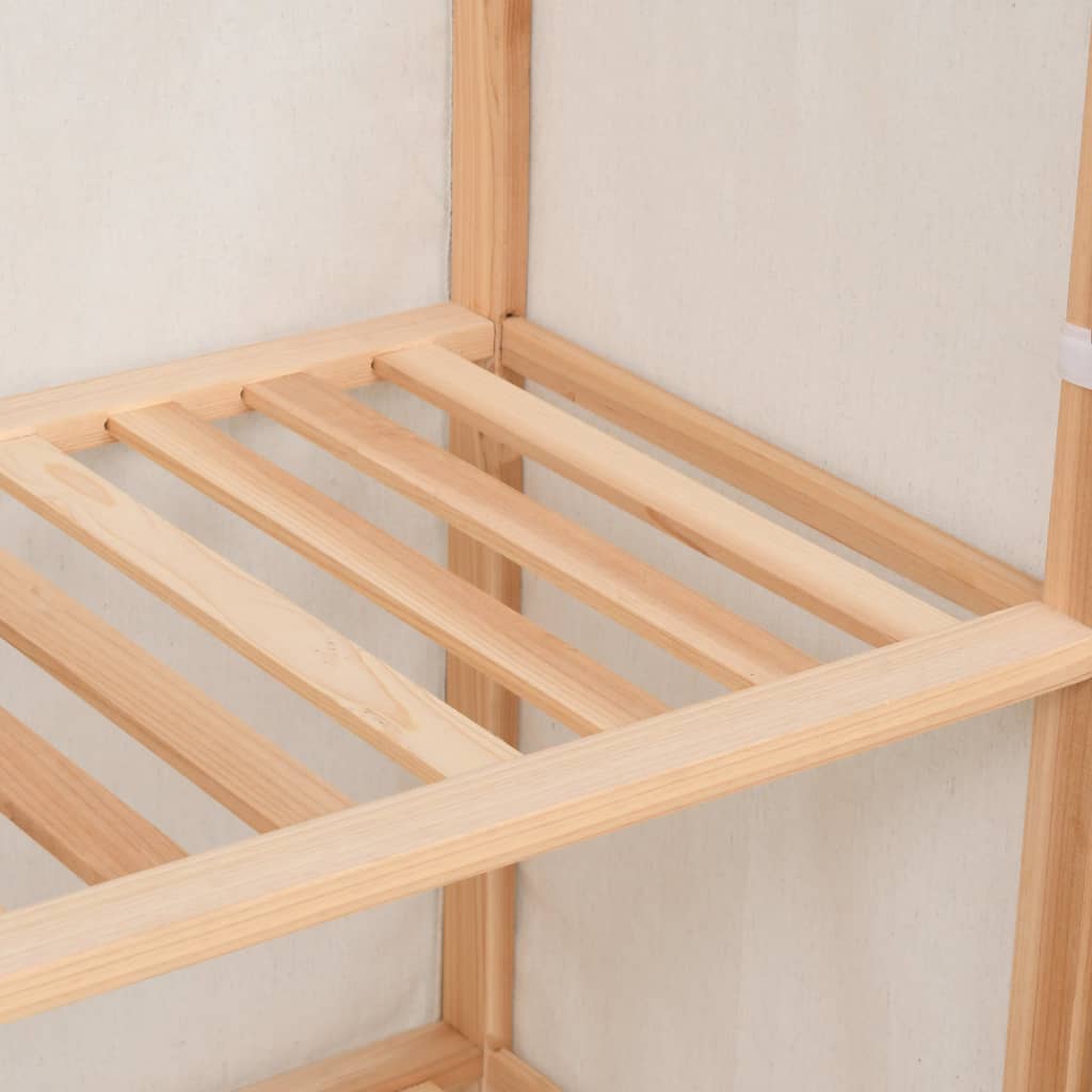 3-Tier Clothes Wardrobe 79X40X170 Cm