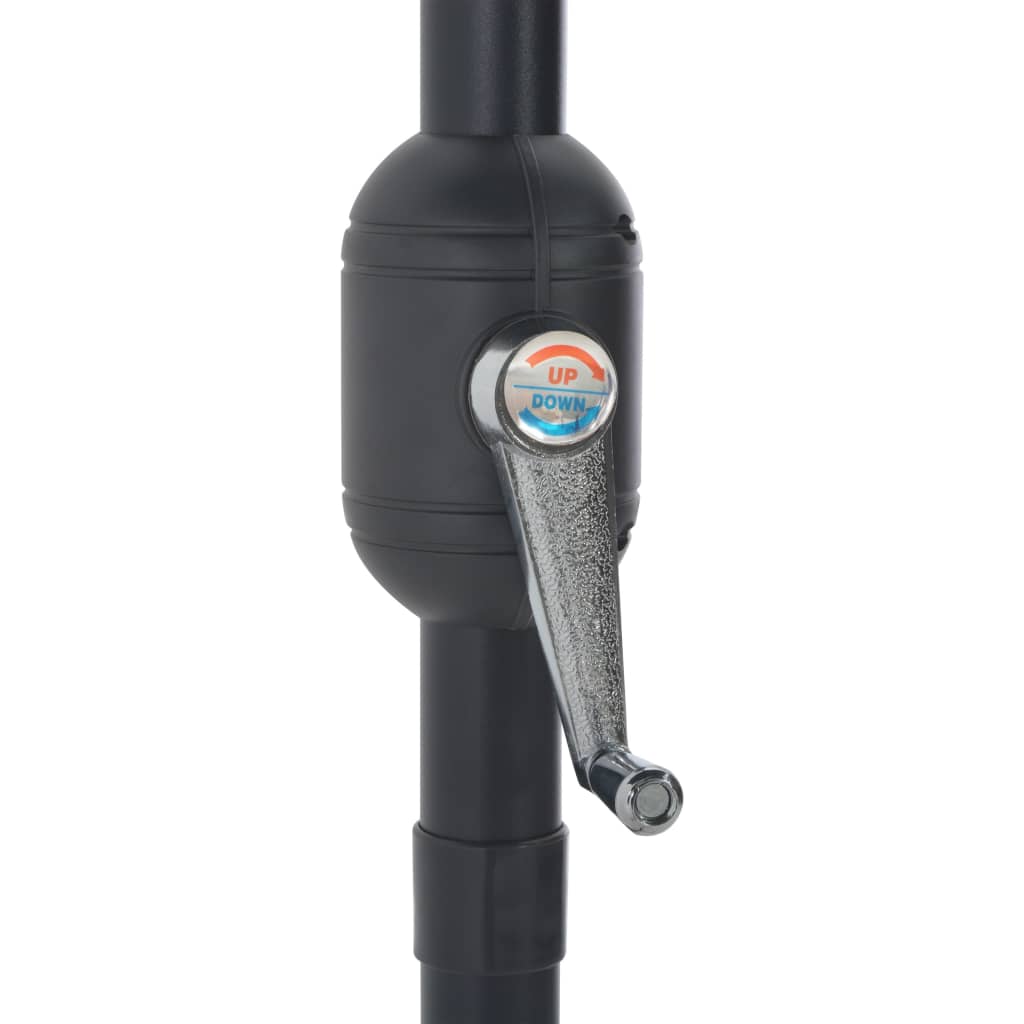 Garden Parasol With Aluminium Pole 270X144 Cm Half