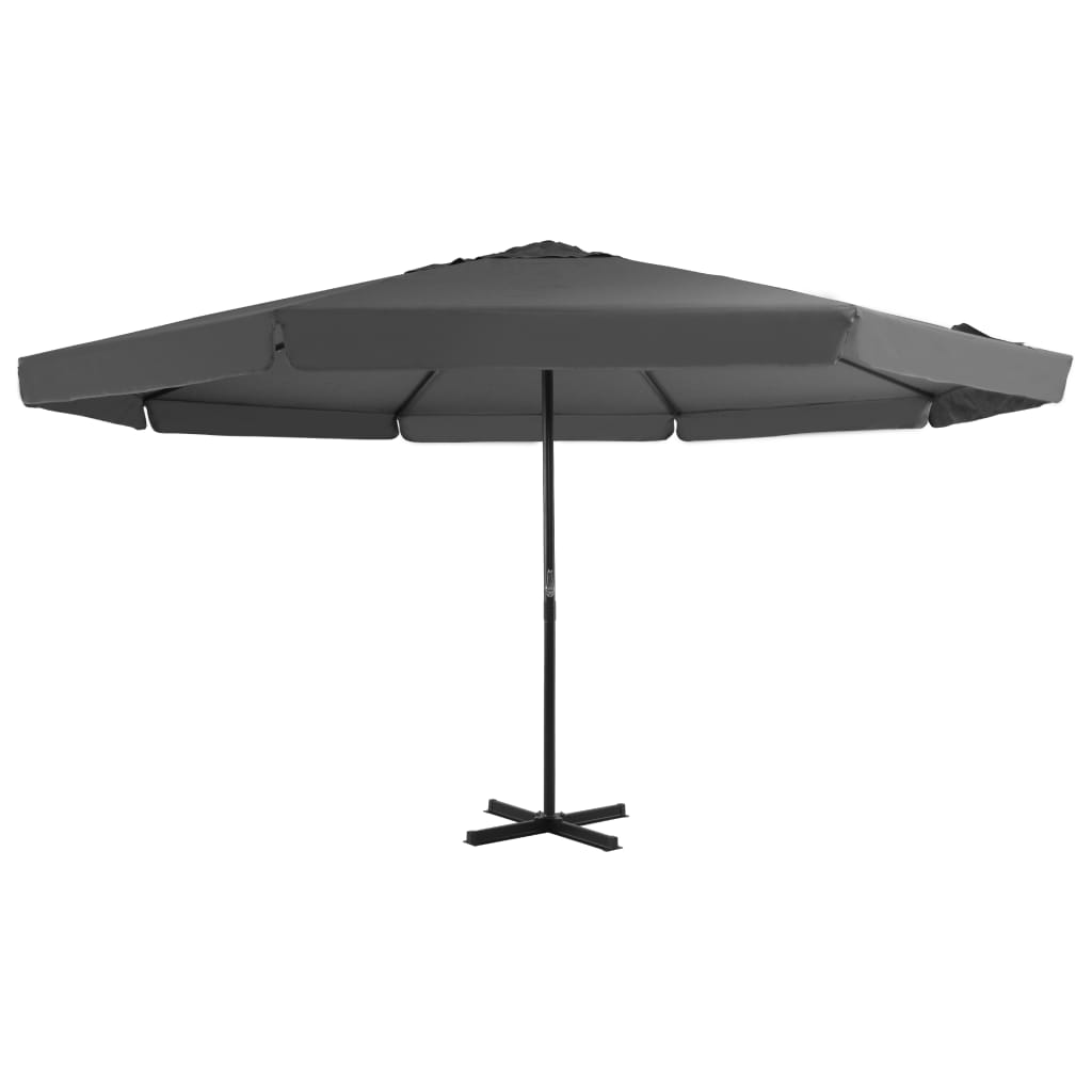 Garden Parasol With Aluminium Pole