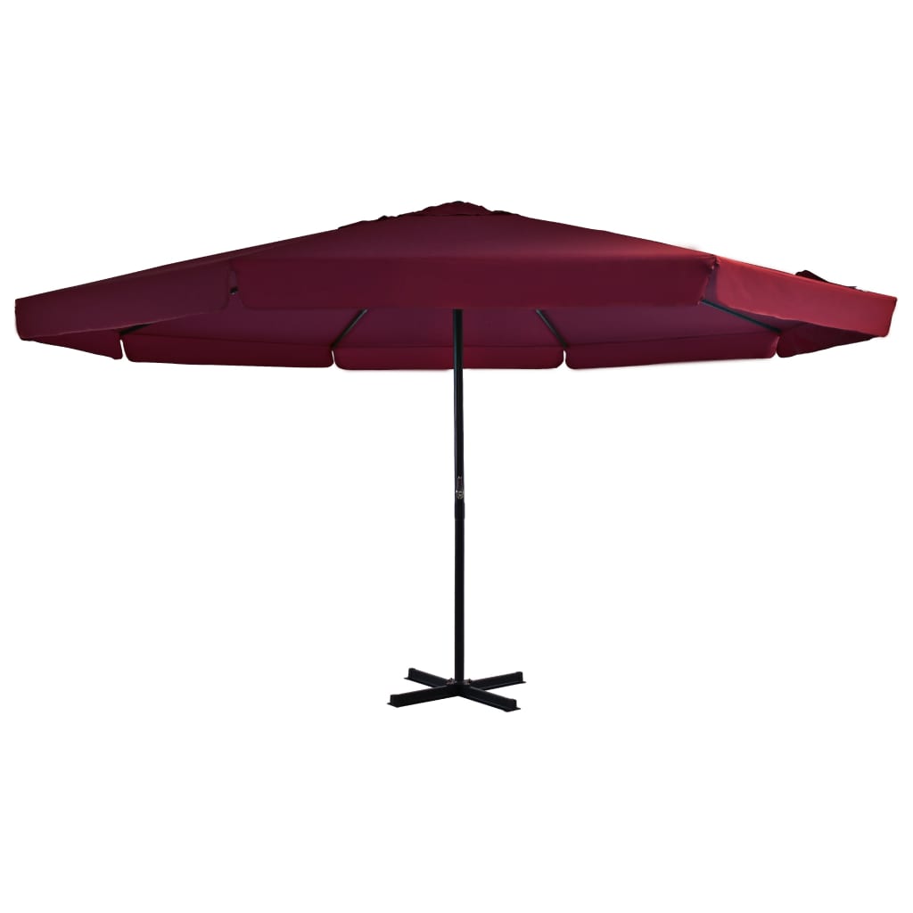 Garden Parasol With Aluminium Pole
