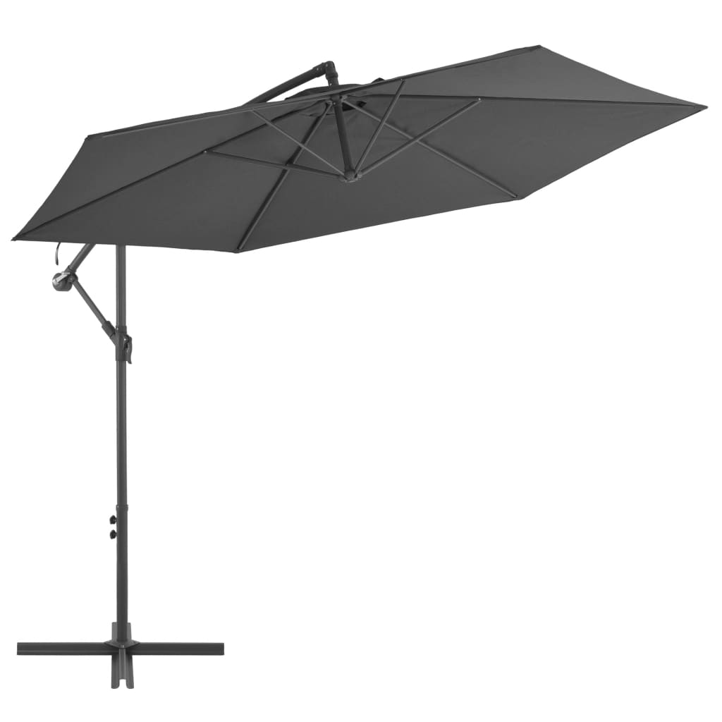 Cantilever Garden Parasol With Aluminium Pole 300 Cm