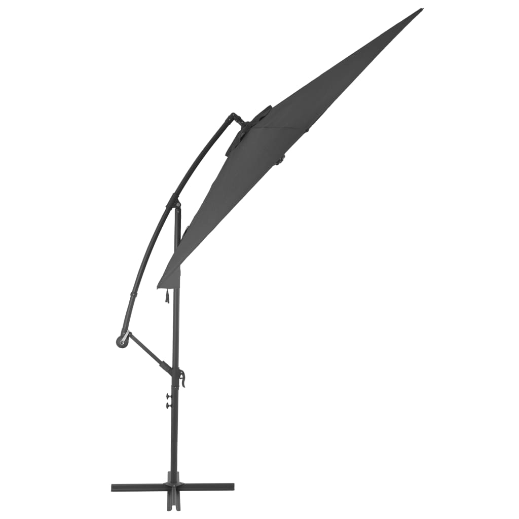 Cantilever Garden Parasol With Aluminium Pole 300 Cm