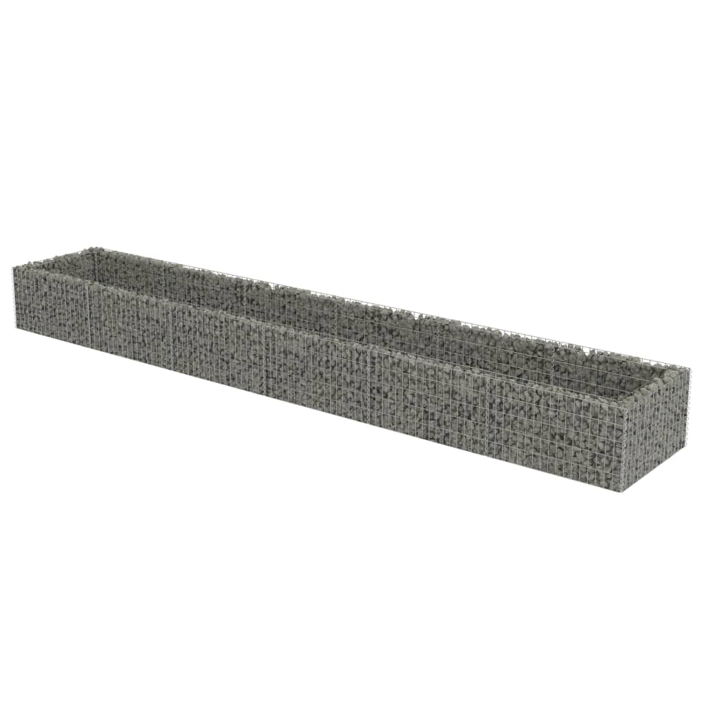 Gabion Raised Bed Galvanised Steel