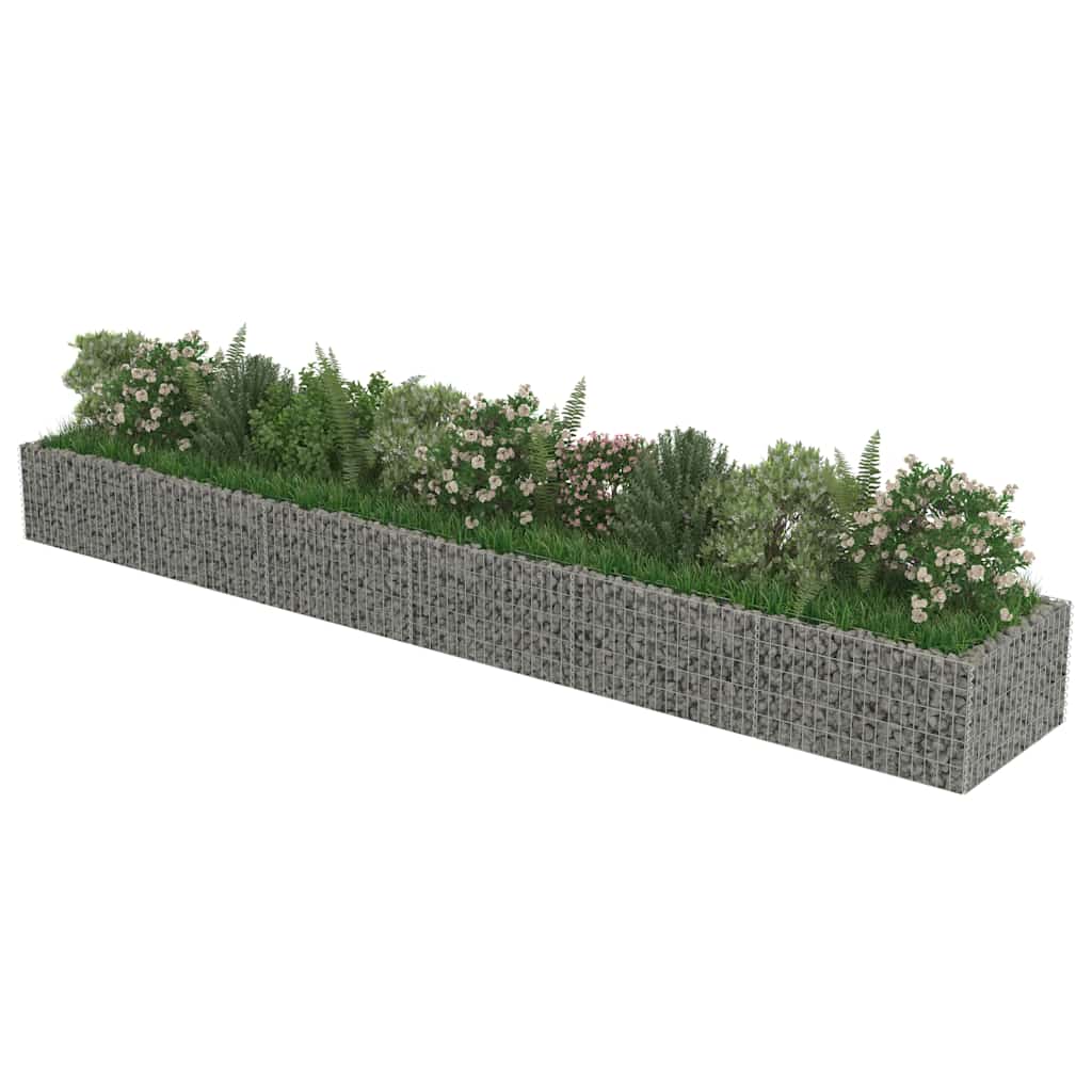 Gabion Raised Bed Galvanised Steel