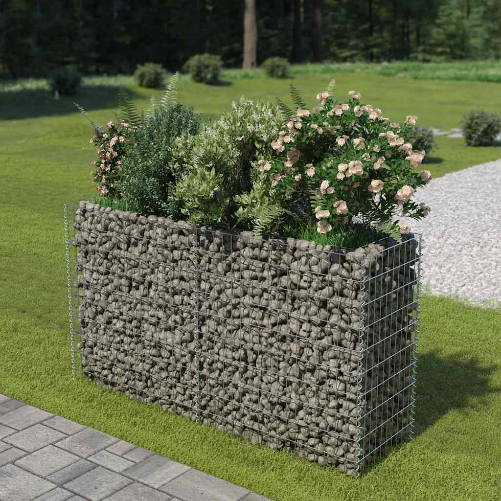 Gabion Raised Bed Galvanised Steel
