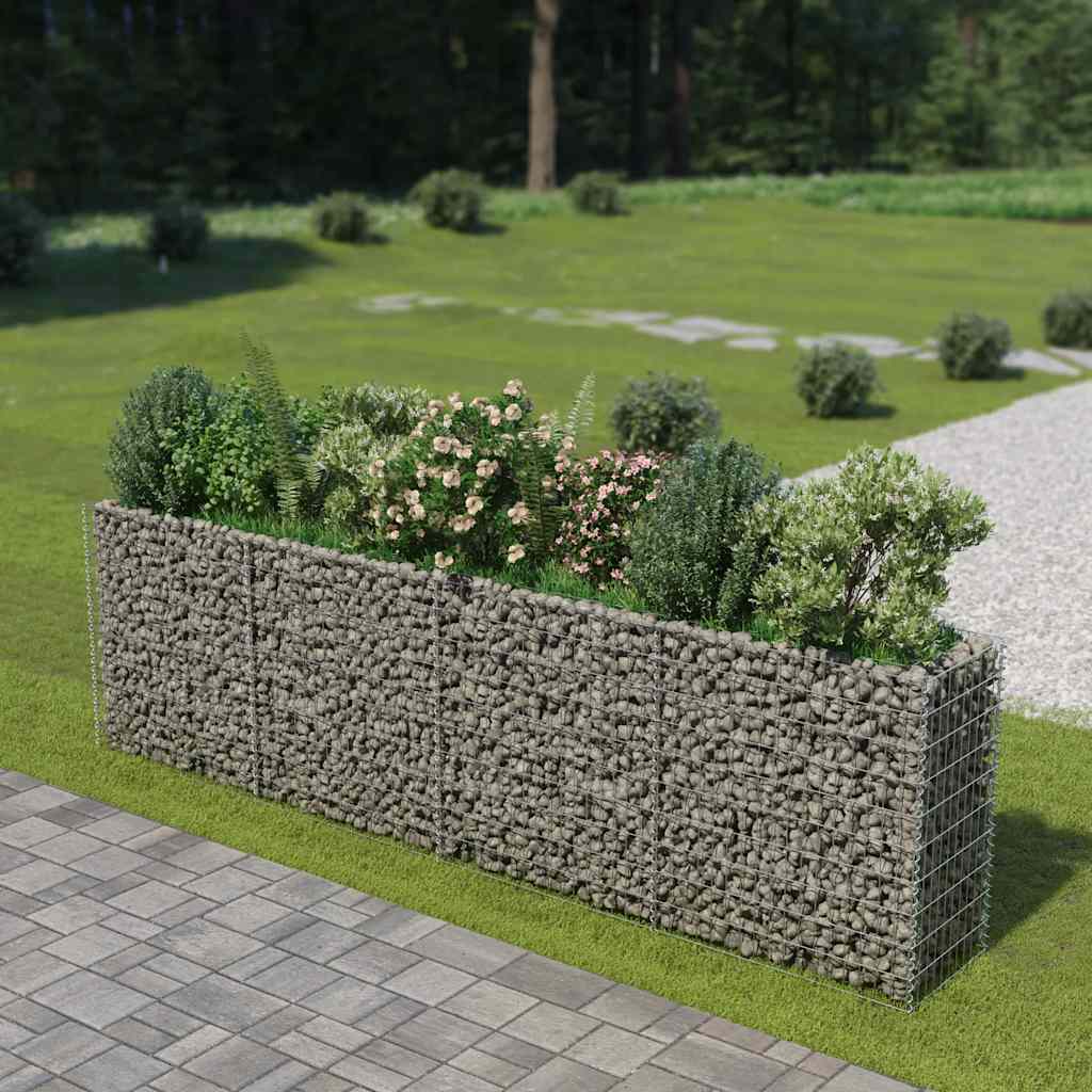 Gabion Raised Bed Galvanised Steel