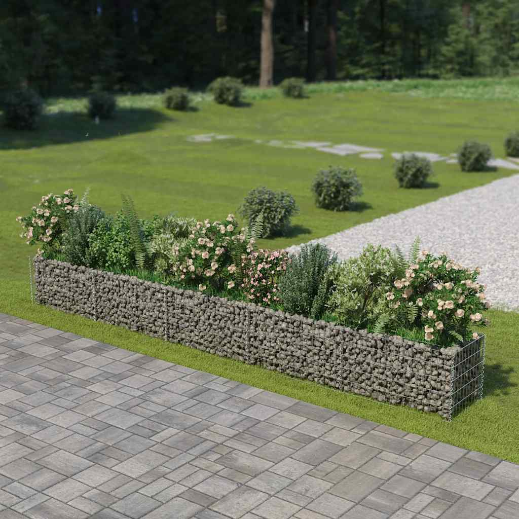 Gabion Raised Bed Galvanised Steel