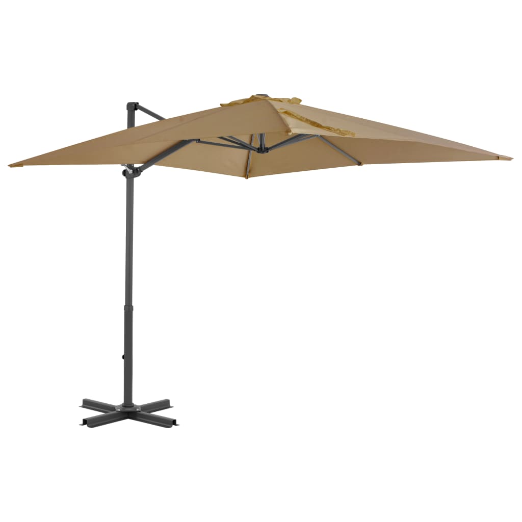 Cantilever Garden Parasol With Aluminium Pole Azure 300 Cm