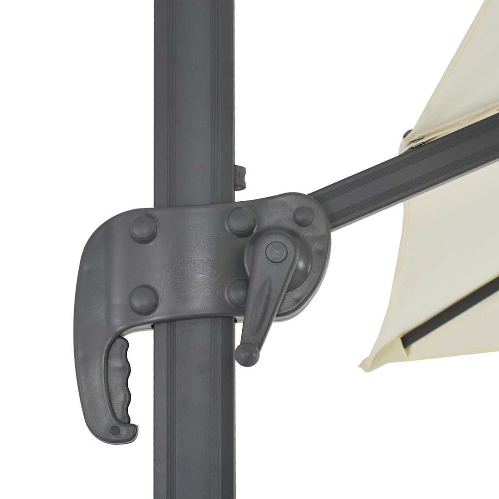 Cantilever Garden Parasol With Aluminium Pole