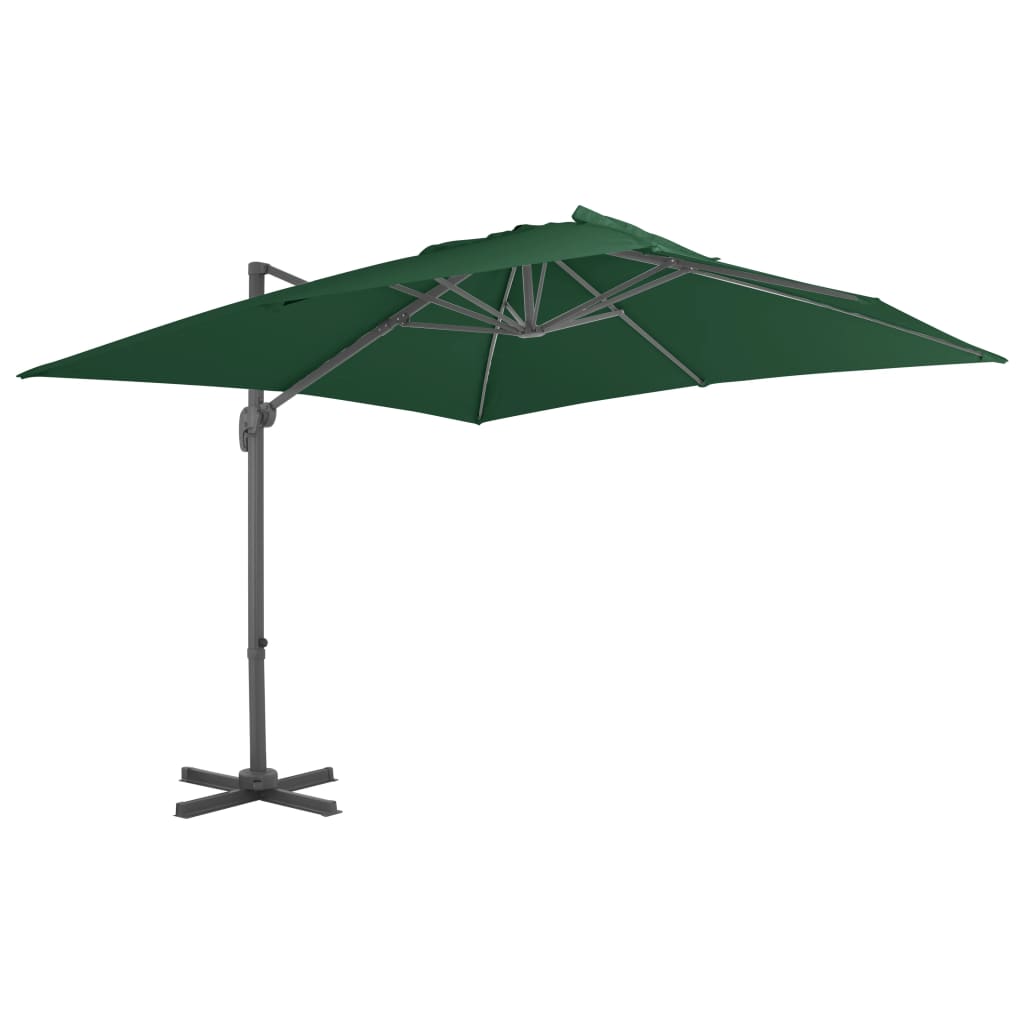 Cantilever Garden Parasol With Aluminium Pole
