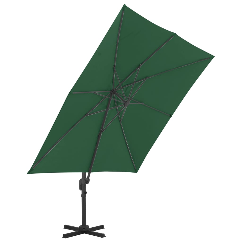 Cantilever Garden Parasol With Aluminium Pole