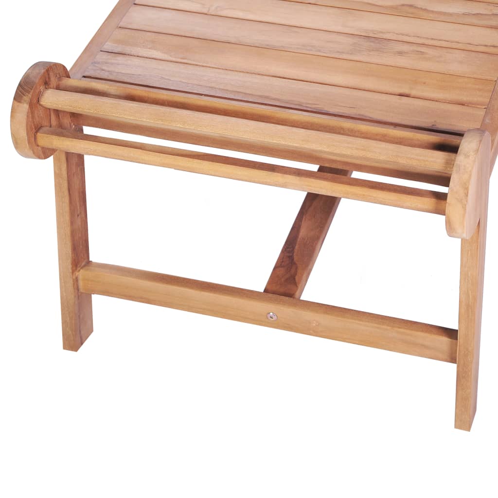 Coffee Table 100X50X45 Cm Solid Teak