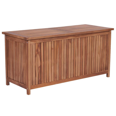 Garden Storage Box Solid Teak Wood