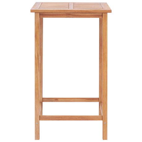 3 Piece Bar Set Solid Teak Wood