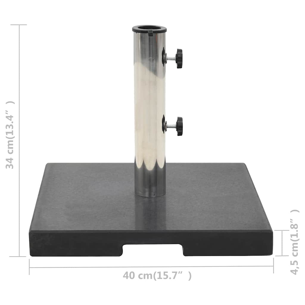 Parasol Base Granite Square