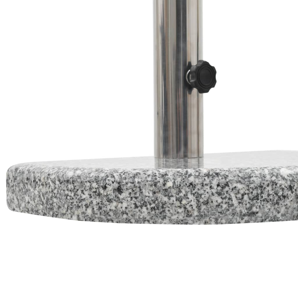 Parasol Base Granite 10 Kg Curved