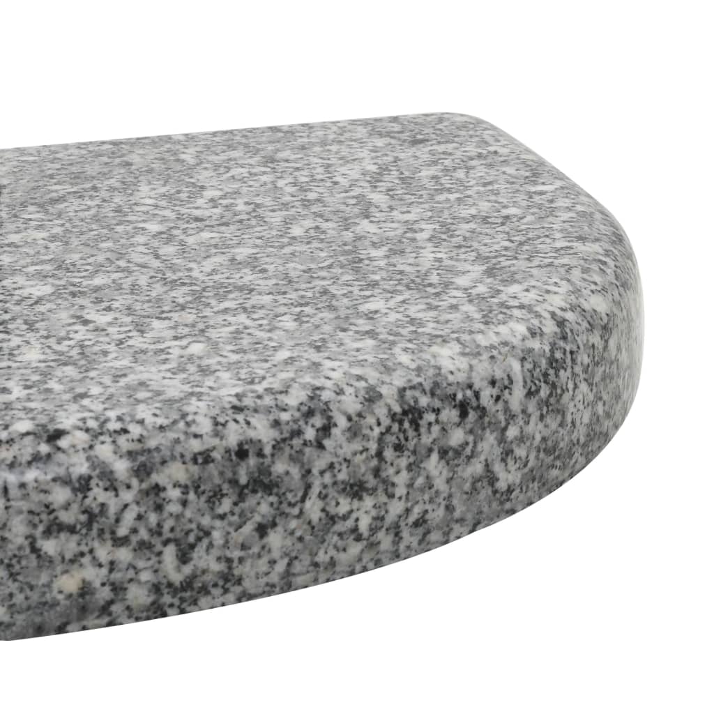 Parasol Base Granite 10 Kg Curved