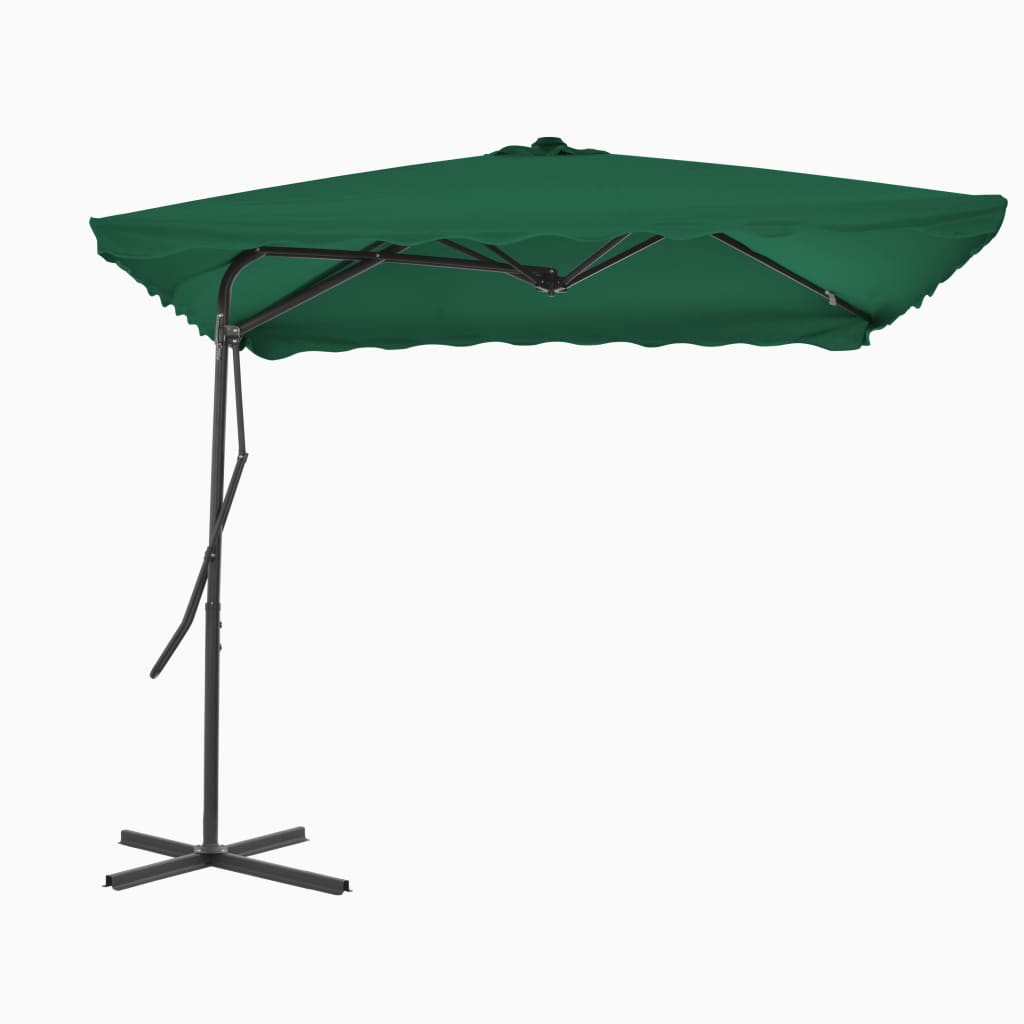 Garden Parasol With Steel Pole 250X250X230 Cm