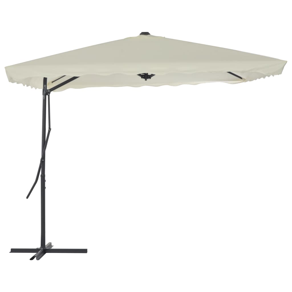 Garden Parasol With Steel Pole 250X250X230 Cm