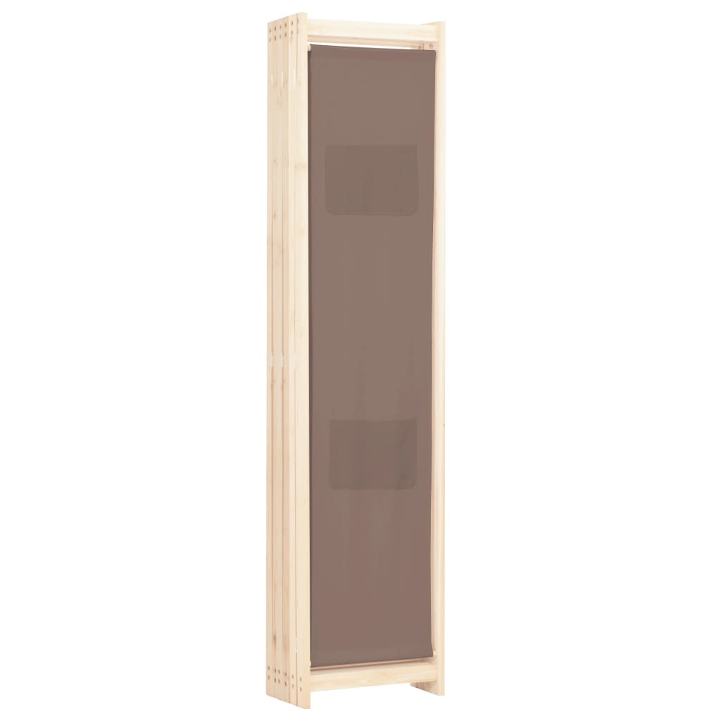 6-Panel Room Divider 240X170X4 Cm Fabric