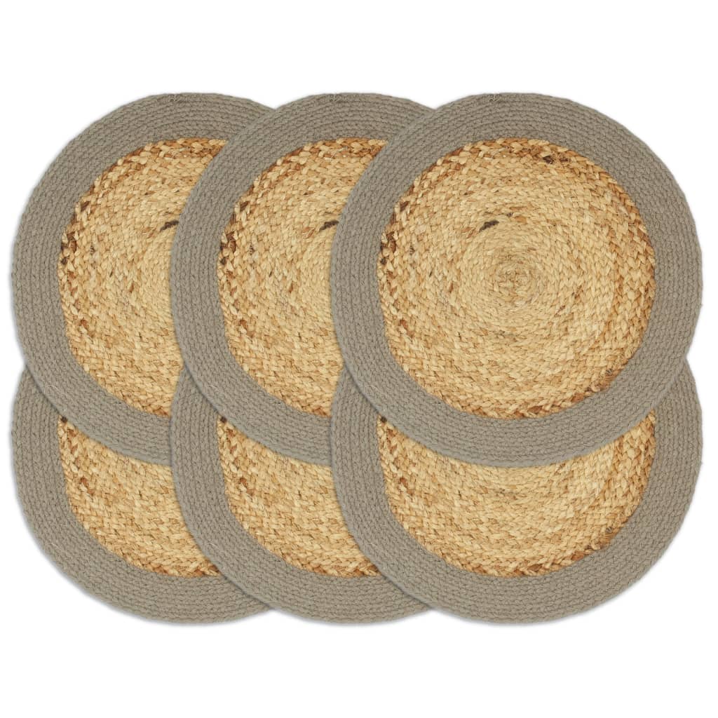 Placemats 4 Pcs Plain 38 Cm Round
