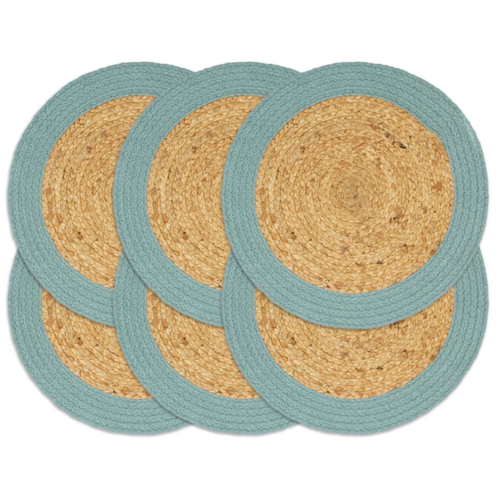 Placemats 4 Pcs Plain 38 Cm Round