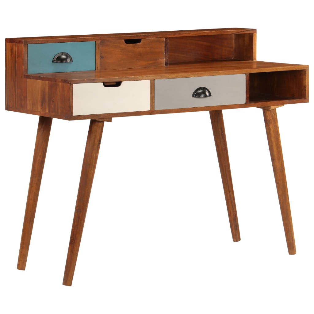 Writing Desk 110X50X90 Cm Solid Acacia Wood
