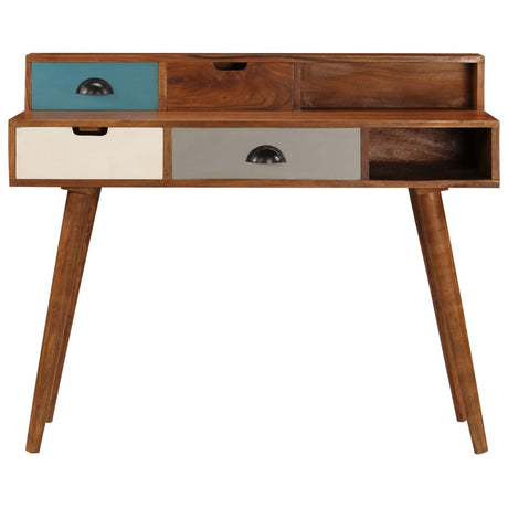 Writing Desk 110X50X90 Cm Solid Acacia Wood