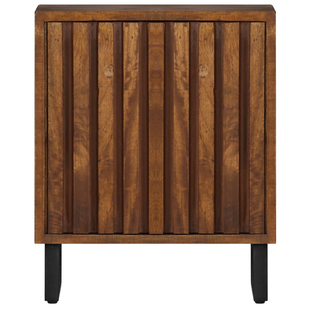 Bedside Cabinet 40X30X50 Cm Solid Mango Wood