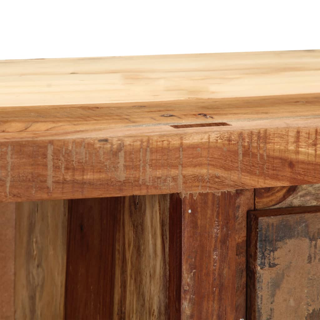 Tv Cabinet 100X30X33 Cm Solid Reclaimed Wood