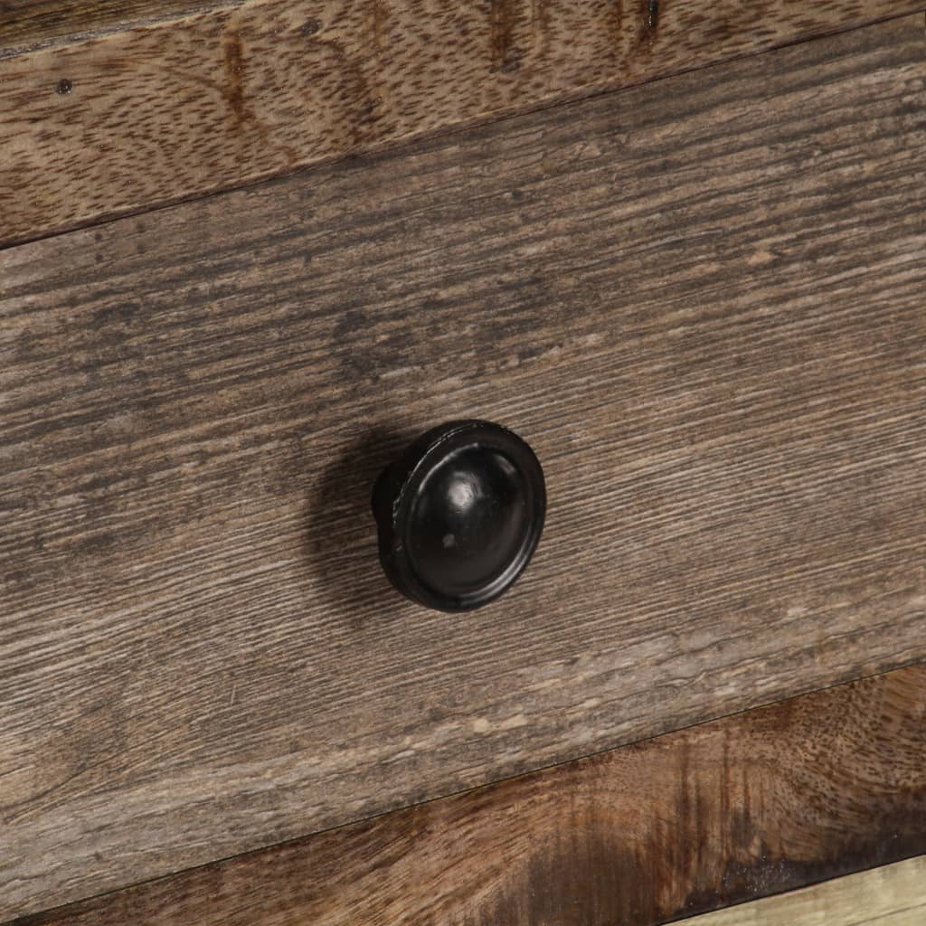 Tv Cabinet 118X30X40 Cm Solid Mango Wood