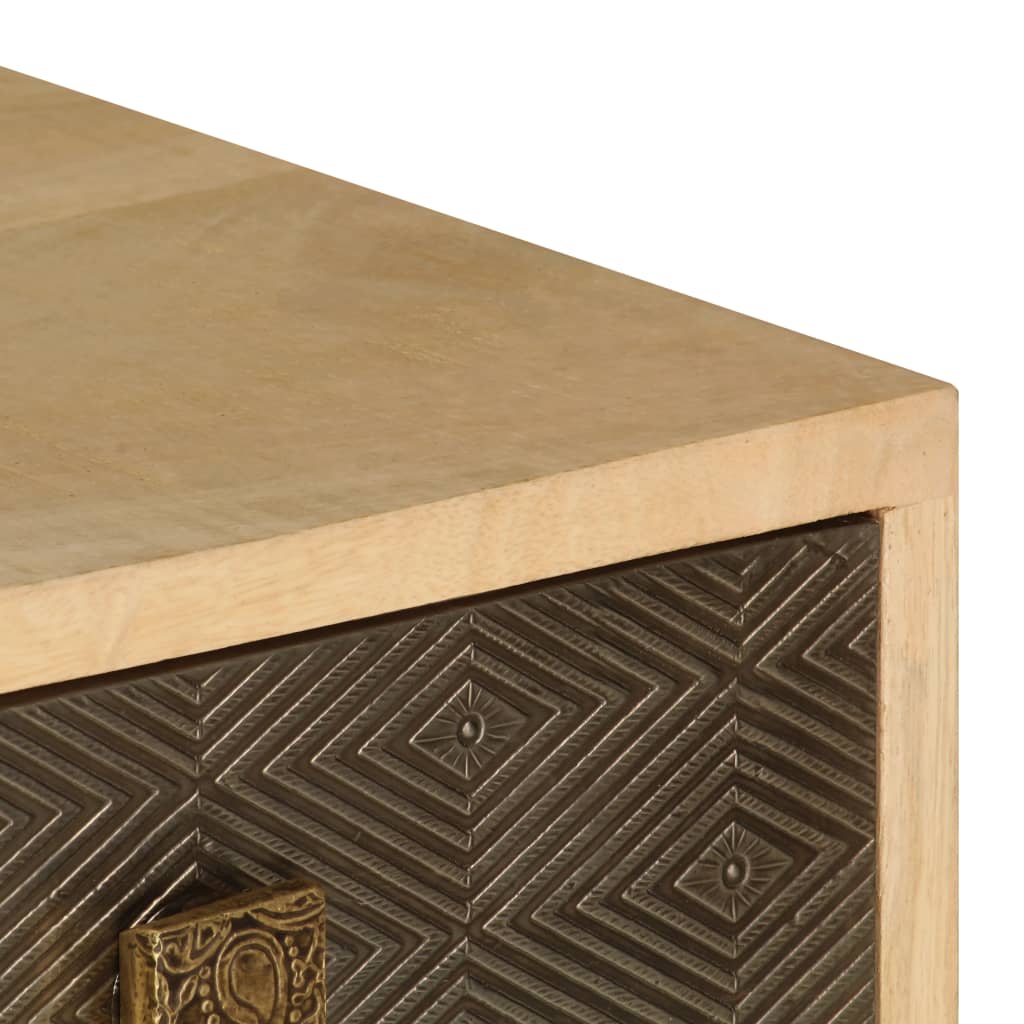 Tv Cabinet 120X30X40 Cm Solid Mango Wood